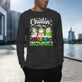 Chillin With My Pre-K Snowmies Christmas Teacher Xmas Men's Long Sleeve T-Shirt, gift for family, gift for coworker Chillin With My Pre-K Snowmies Christmas Teacher Xmas Men's Long Sleeve T-Shirt, gift for family, gift for coworker