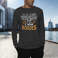 Choir Teacher I Hear Voices Chorister Church Choral Music Men's Long Sleeve T-Shirt, gift for family, gift for coworker Choir Teacher I Hear Voices Chorister Church Choral Music Men's Long Sleeve T-Shirt, gift for family, gift for coworker