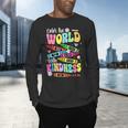 Color The World With Kindness Teacher Back To School Men's Long Sleeve T-Shirt, gift for family, gift for coworker