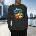 Cool Art For Men Women Artist Teacher Painter Artists Paint Men's Long Sleeve T-Shirt, gift for family, gift for coworker