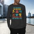 CTE Teacher CTE Crew When Will I Use This In Real Life Men's Long Sleeve T-Shirt, gift for family, gift for coworker