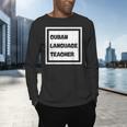 Cuban Language Teacher Men's Long Sleeve T-Shirt, gift for family, gift for coworker Cuban Language Teacher Men's Long Sleeve T-Shirt, gift for family, gift for coworker