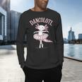 Dancolotl Ballerina Axolotl Ballet Dance Teacher Men's Long Sleeve T-Shirt, gift for family, gift for coworker Dancolotl Ballerina Axolotl Ballet Dance Teacher Men's Long Sleeve T-Shirt, gift for family, gift for coworker