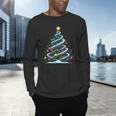 DNA Helix Christmas Tree Scientist Biology Science Teacher Men's Long Sleeve T-Shirt, gift for family, gift for coworker DNA Helix Christmas Tree Scientist Biology Science Teacher Men's Long Sleeve T-Shirt, gift for family, gift for coworker