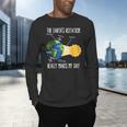 Earth Rotation Earth Day Science Teacher Kids Women Men's Long Sleeve T-Shirt, gift for family, gift for coworker Earth Rotation Earth Day Science Teacher Kids Women Men's Long Sleeve T-Shirt, gift for family, gift for coworker