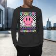 Everyone Communicates Differently Autism Awareness Teacher Men's Long Sleeve T-Shirt, gift for family, gift for coworker Everyone Communicates Differently Autism Awareness Teacher Men's Long Sleeve T-Shirt, gift for family, gift for coworker
