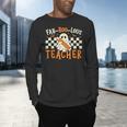 Fab Boo Lous Teacher Retro Ghost Spooky Halloween Costume Men's Long Sleeve T-Shirt, gift for family, gift for coworker Fab Boo Lous Teacher Retro Ghost Spooky Halloween Costume Men's Long Sleeve T-Shirt, gift for family, gift for coworker
