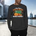 Are You Fall O Ween Directions Halloween Teacher Retro Men's Long Sleeve T-Shirt, gift for family, gift for coworker Are You Fall O Ween Directions Halloween Teacher Retro Men's Long Sleeve T-Shirt, gift for family, gift for coworker