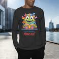 Feed The Reading Monster Halloween Teacher Men's Long Sleeve T-Shirt, gift for family, gift for coworker Feed The Reading Monster Halloween Teacher Men's Long Sleeve T-Shirt, gift for family, gift for coworker