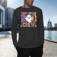 First Grade Boo Crew Teacher Student Halloween Costume Men's Long Sleeve T-Shirt, gift for family, gift for coworker