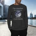 Full Moon Teacher Humor For Men Women Girls Kids Men's Long Sleeve T-Shirt, gift for family, gift for coworker