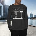 Funny Skeleton Music Teacher I'Ll Wait Until It's Quiet Men's Long Sleeve T-Shirt, gift for family, gift for coworker Funny Skeleton Music Teacher I'Ll Wait Until It's Quiet Men's Long Sleeve T-Shirt, gift for family, gift for coworker