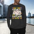 Halloween You Can't Scare Me I'm a Daycare Teacher Ghost Men's Long Sleeve T-Shirt, gift for family, gift for coworker Halloween You Can't Scare Me I'm a Daycare Teacher Ghost Men's Long Sleeve T-Shirt, gift for family, gift for coworker