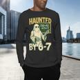 Halloween Costume Haunted By 67 Ghost Math Teacher Professor Men's Long Sleeve T-Shirt, gift for family, gift for coworker Halloween Costume Haunted By 67 Ghost Math Teacher Professor Men's Long Sleeve T-Shirt, gift for family, gift for coworker