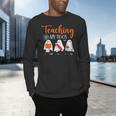 Halloween Ghost Teachers Teaching My Boos Costume Women Men Men's Long Sleeve T-Shirt, gift for family, gift for coworker Halloween Ghost Teachers Teaching My Boos Costume Women Men Men's Long Sleeve T-Shirt, gift for family, gift for coworker