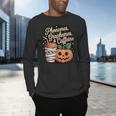 Halloween Teacher Phonemes Graphemes Caffeine Coffee Lover Men's Long Sleeve T-Shirt, gift for family, gift for coworker