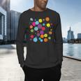 Happy Dot Day Colorful Polka Dot Art Teacher Student Kids Men's Long Sleeve T-Shirt, gift for family, gift for coworker