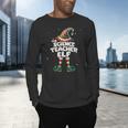 I'm The Science Teacher Elf Family Matching Group Christmas Men's Long Sleeve T-Shirt, gift for family, gift for coworker