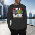 I'm A SPED Teacher Special Education Teacher Men's Long Sleeve T-Shirt, gift for family, gift for coworker I'm A SPED Teacher Special Education Teacher Men's Long Sleeve T-Shirt, gift for family, gift for coworker