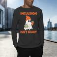 Inclusion Isn't Scary Shirt Halloween SLP Sped Teacher Men's Long Sleeve T-Shirt, gift for family, gift for coworker