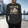 Inclusion Isn't Scary SLP Halloween Sped Teacher Therapy Men's Long Sleeve T-Shirt, gift for family, gift for coworker Inclusion Isn't Scary SLP Halloween Sped Teacher Therapy Men's Long Sleeve T-Shirt, gift for family, gift for coworker