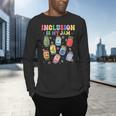 Inclusion Is My Jam SPED Teacher Special Education Life Men's Long Sleeve T-Shirt, gift for family, gift for coworker Inclusion Is My Jam SPED Teacher Special Education Life Men's Long Sleeve T-Shirt, gift for family, gift for coworker