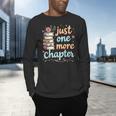 Just One More Chapter Book Reading Floral Teacher Book Lover Men's Long Sleeve T-Shirt, gift for family, gift for coworker Just One More Chapter Book Reading Floral Teacher Book Lover Men's Long Sleeve T-Shirt, gift for family, gift for coworker