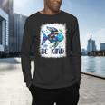 Be Kind Rainbow Fish Teacher Life Back To School Teaching Men Women Men's Long Sleeve T-Shirt, gift for family, gift for coworker