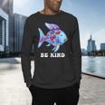 Be Kind Rainbow Fish Teacher Life Teaching Back To School Men's Long Sleeve T-Shirt, gift for family, gift for coworker Be Kind Rainbow Fish Teacher Life Teaching Back To School Men's Long Sleeve T-Shirt, gift for family, gift for coworker