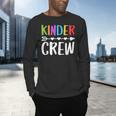 Kinder Crew Shirt Kindergarten Boy Girl Student Teacher Men's Long Sleeve T-Shirt, gift for family, gift for coworker Kinder Crew Shirt Kindergarten Boy Girl Student Teacher Men's Long Sleeve T-Shirt, gift for family, gift for coworker