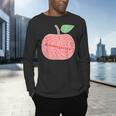Kindergarten Apple Word Art For Teachers & Students Men's Long Sleeve T-Shirt, gift for family, gift for coworker Kindergarten Apple Word Art For Teachers & Students Men's Long Sleeve T-Shirt, gift for family, gift for coworker