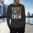 Kindergarten Crew Shirt Kinder Crew Teacher Boy Girl Men's Long Sleeve T-Shirt, gift for family, gift for coworker Kindergarten Crew Shirt Kinder Crew Teacher Boy Girl Men's Long Sleeve T-Shirt, gift for family, gift for coworker