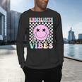 Kindergarten Vibes First Day Of School Kindergarten Teacher Men's Long Sleeve T-Shirt, gift for family, gift for coworker Kindergarten Vibes First Day Of School Kindergarten Teacher Men's Long Sleeve T-Shirt, gift for family, gift for coworker