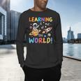 Learning Is Out Of This World Space Back To School Teacher Men's Long Sleeve T-Shirt, gift for family, gift for coworker Learning Is Out Of This World Space Back To School Teacher Men's Long Sleeve T-Shirt, gift for family, gift for coworker