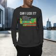 Can I Lick It Periodic Table Science Teacher Student Men's Long Sleeve T-Shirt, gift for family, gift for coworker Can I Lick It Periodic Table Science Teacher Student Men's Long Sleeve T-Shirt, gift for family, gift for coworker