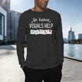 Life Happens Visuals Help Special Education Teacher Aide Men Women Men's Long Sleeve T-Shirt, gift for family, gift for coworker Life Happens Visuals Help Special Education Teacher Aide Men Women Men's Long Sleeve T-Shirt, gift for family, gift for coworker