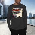 Llama Learning T Shirt Teachers Students Alpaca Lovers Men's Long Sleeve T-Shirt, gift for family, gift for coworker Llama Learning T Shirt Teachers Students Alpaca Lovers Men's Long Sleeve T-Shirt, gift for family, gift for coworker