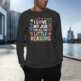 I Love My Job For All The Little Reasons Teacher Men's Long Sleeve T-Shirt, gift for family, gift for coworker I Love My Job For All The Little Reasons Teacher Men's Long Sleeve T-Shirt, gift for family, gift for coworker