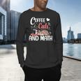 I Love Math Cats And Coffee Heart Mathematics Teacher Men's Long Sleeve T-Shirt, gift for family, gift for coworker I Love Math Cats And Coffee Heart Mathematics Teacher Men's Long Sleeve T-Shirt, gift for family, gift for coworker