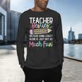 Matching Teachers Last Day Of School Teacher Besties Men's Long Sleeve T-Shirt, gift for family, gift for coworker
