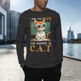 I Did The Math The Answer Is Cats Math Cat Teacher Men's Long Sleeve T-Shirt, gift for family, gift for coworker