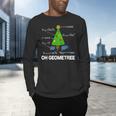 Math Geometry Christmas Tree Geometree Teacher Men's Long Sleeve T-Shirt, gift for family, gift for coworker Math Geometry Christmas Tree Geometree Teacher Men's Long Sleeve T-Shirt, gift for family, gift for coworker