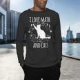 Math Nerd Math Teacher Cat Lover I Love Math And Cats Men's Long Sleeve T-Shirt, gift for family, gift for coworker Math Nerd Math Teacher Cat Lover I Love Math And Cats Men's Long Sleeve T-Shirt, gift for family, gift for coworker