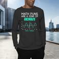 Math Puns Are a Sine Of Genius Math Teacher T-Shirt Men's Long Sleeve T-Shirt, gift for family, gift for coworker Math Puns Are a Sine Of Genius Math Teacher T-Shirt Men's Long Sleeve T-Shirt, gift for family, gift for coworker