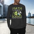 Math Solves Most Of My Problems Science Math Science Teacher Men's Long Sleeve T-Shirt, gift for family, gift for coworker Math Solves Most Of My Problems Science Math Science Teacher Men's Long Sleeve T-Shirt, gift for family, gift for coworker