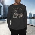 How Many Nights A Week Should You Be Reading 6-7 Teacher Fun Men's Long Sleeve T-Shirt, gift for family, gift for coworker How Many Nights A Week Should You Be Reading 6-7 Teacher Fun Men's Long Sleeve T-Shirt, gift for family, gift for coworker