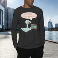 Oh Hello Kindergarteners Shirt Cute Pigeon Teacher Tee Men's Long Sleeve T-Shirt, gift for family, gift for coworker