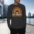 One Thankful Science Teacher Rainbow Boho Fall Thanksgiving Men's Long Sleeve T-Shirt, gift for family, gift for coworker One Thankful Science Teacher Rainbow Boho Fall Thanksgiving Men's Long Sleeve T-Shirt, gift for family, gift for coworker