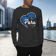 Para Heart Teacher Paraprofessional School Appreciation Men's Long Sleeve T-Shirt, gift for family, gift for coworker Para Heart Teacher Paraprofessional School Appreciation Men's Long Sleeve T-Shirt, gift for family, gift for coworker