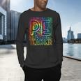 PE Teacher Phys Ed Tie Dye Physical Education Appreciation Men's Long Sleeve T-Shirt, gift for family, gift for coworker PE Teacher Phys Ed Tie Dye Physical Education Appreciation Men's Long Sleeve T-Shirt, gift for family, gift for coworker